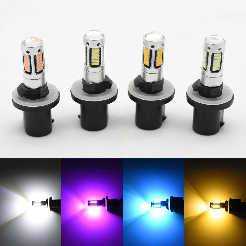 2X H27 880 Led Bulb For Cars H27W/1 H27W1 Auto Fog Light DRL 12V 880 ...