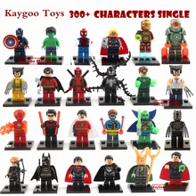 The Marvel DC Super Heroes Single Sale Action figures DIY Education Building Block Kids Toys New Kids Gift Toys