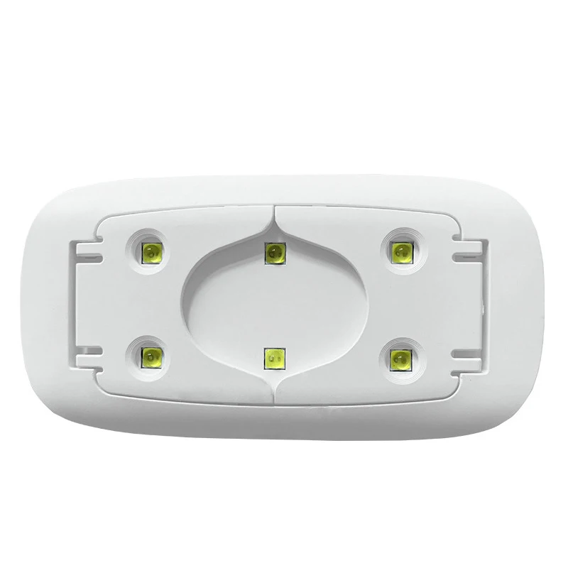 ELECOOL ультратонкий мини 5 Вт УФ светодиодный лампы для ногтей барабан Портативный USB кабель 45 s/60 S таймера УФ гель лак для ногтей сушилка