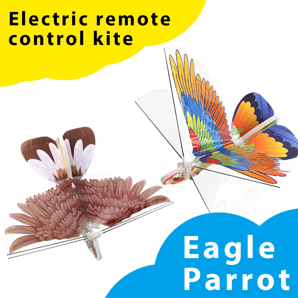 Rc E Flying Birds Assembly Bird Toy Creative Rc Flying Electric Remote