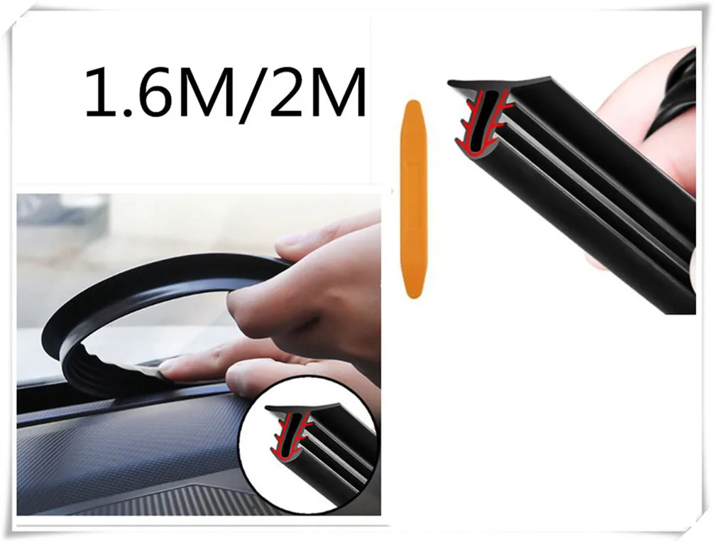 car SUV interior center console sealed soundproof leak-proof strip for Honda FCX Brio 3R-C Skydeck P-NUT Legend