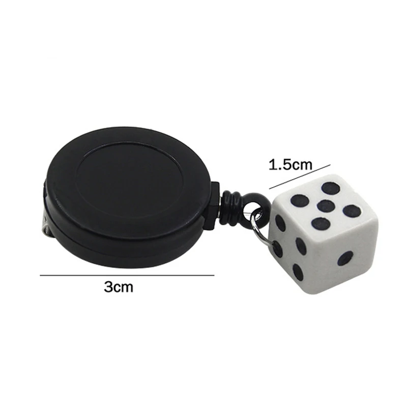 Children's Funny Magic Playing Flat Braid  Dice Disappearing Magic Props Toy