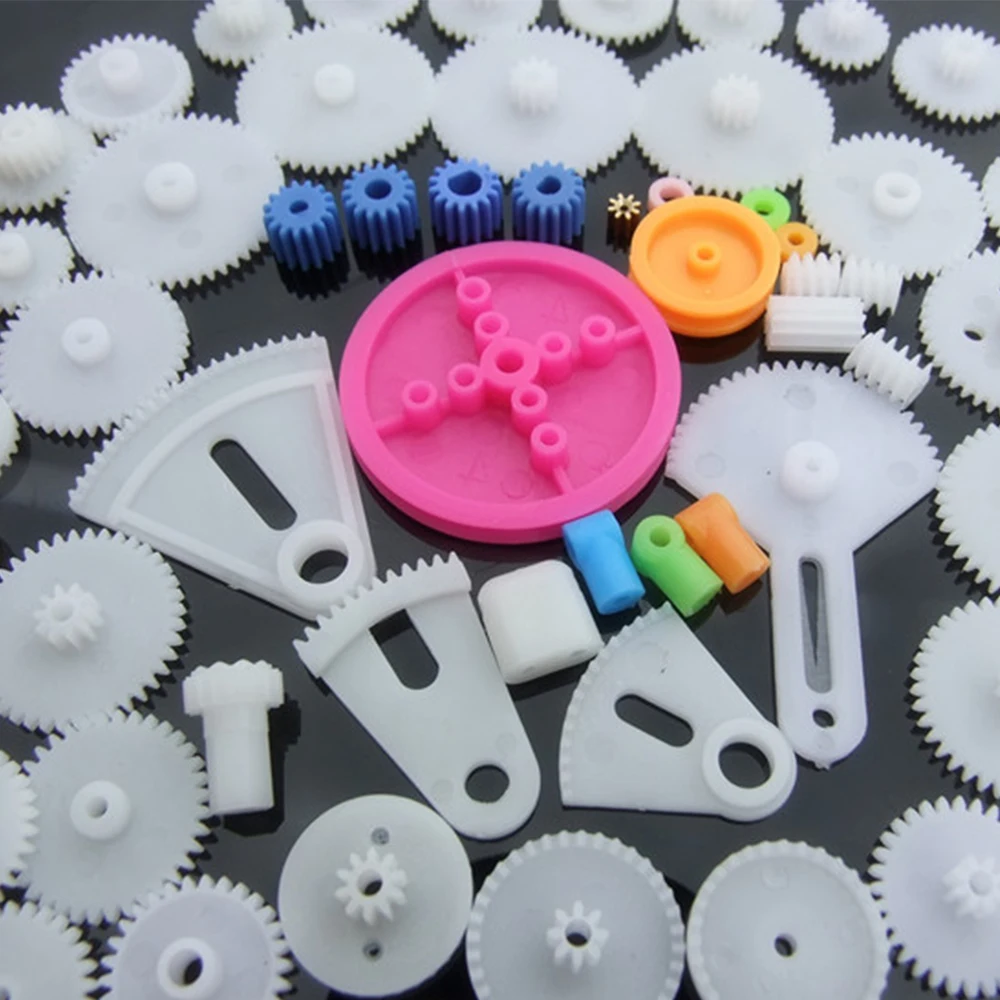 85 шт. пластиковая коробка передач набор инструментов DIY игрушка робот корабль RC