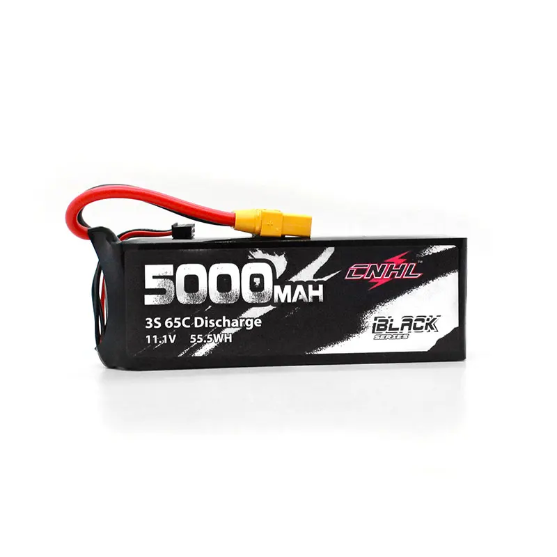 CNHL черная серия 5000mAh 3S 11,1 V 65C Lipo батарея