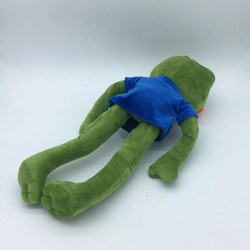 42cm Green Sad Frogs Plush Animal Soft Doll for Children Birthday Gift Stuffed Frog Gift Home 1 42cm Green Sad Frogs Plush Animal Soft Doll for Children Birthday Gift Stuffed Frog Gift Home 4