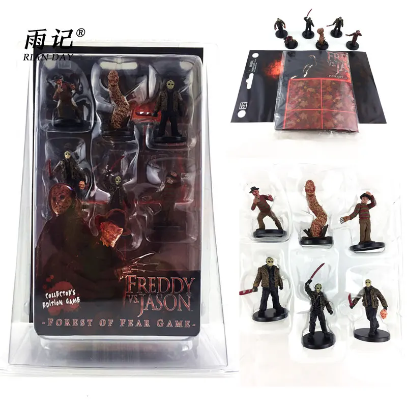 NECA Movie FREDDY VS JASON FOREST OF FEAR GAME Tabletop WarChess 1.5'' Action Figure Model Toy For Gift/Kids NECA Movie FREDDY VS JASON FOREST OF FEAR GAME Tabletop WarChess 1.5'' Action Figure Model Toy For Gift/Kids