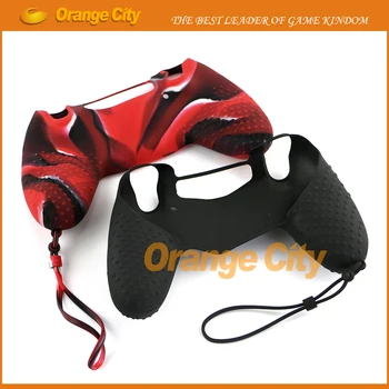 

ChengChengDianWan Non-slip Silicone Cover Case for ps4 controller case with wrist for Play Station 4 PS4 Controller