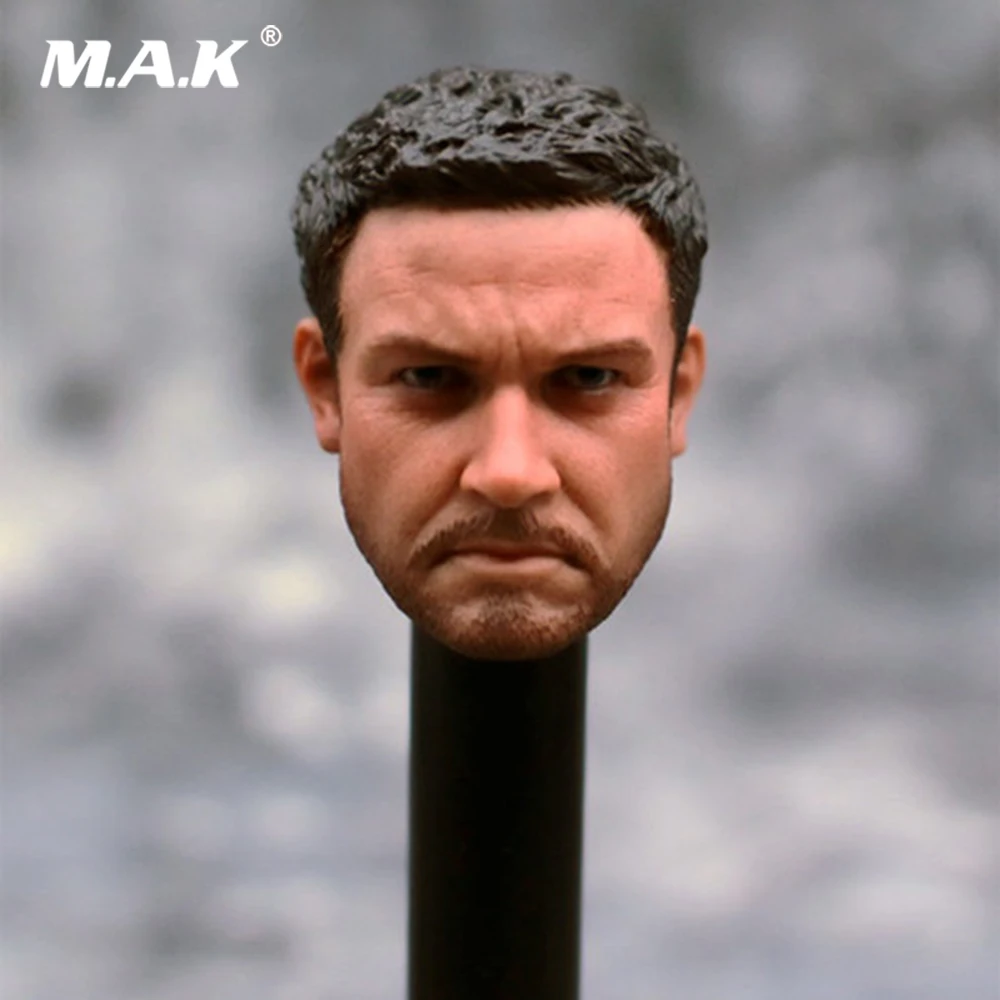 

1/6 Scale Male Figure Accessory The Avengers Hawkeye Beard Jeremy Renner Head Sculpt Model for 12 inches Action Figure