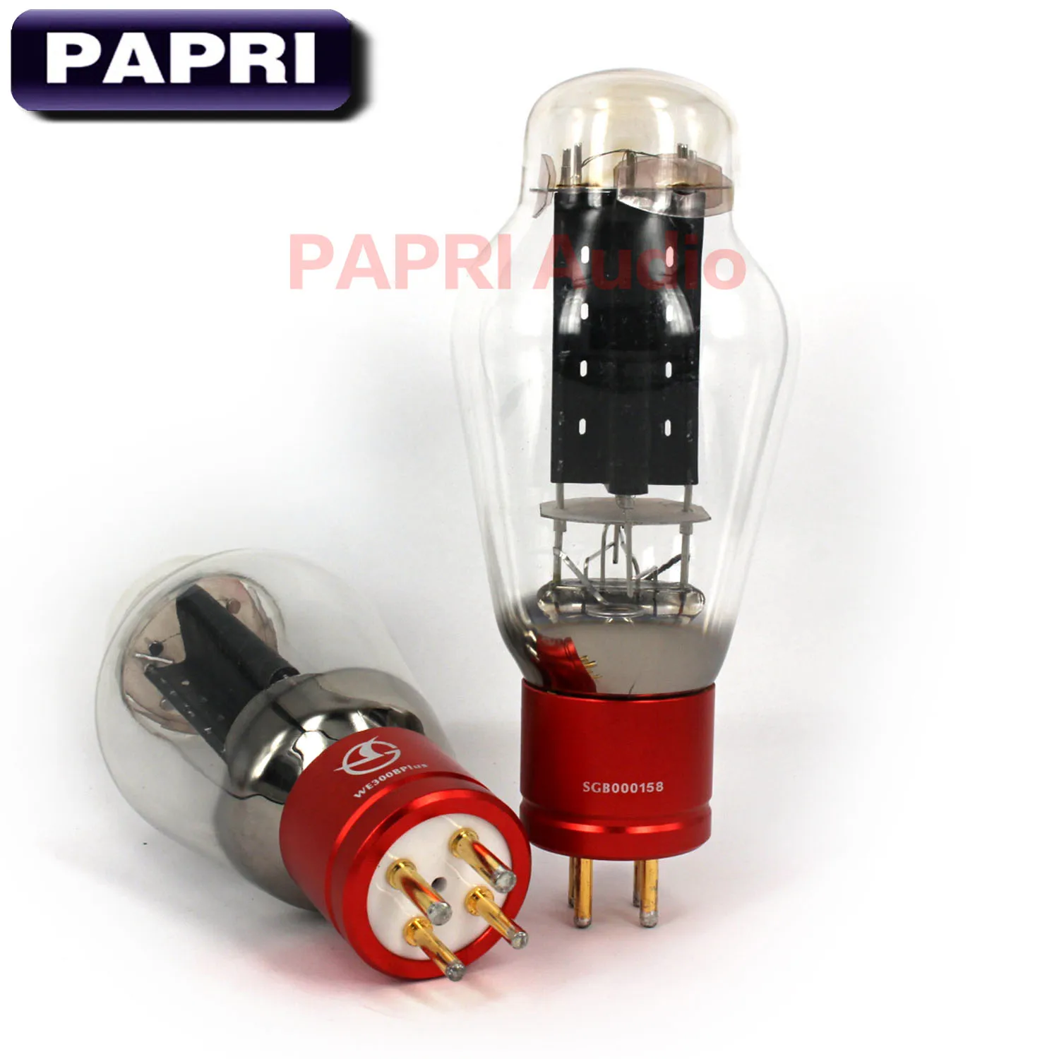 PAPRI новейший WE300B плюс вакуумная трубка HiFi Shuguang300B Замена для аудио HIFI DIY ламповый усилитель Заводская проверка совпадений 1 пара