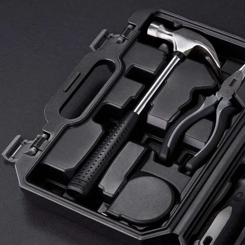 XIAOMI JIUXUN 1260Pcs Hand Tool Set General Household Repair Hand Tool Kit with Toolbox Storage Case Wrench Hammer Tape Plier K (5)