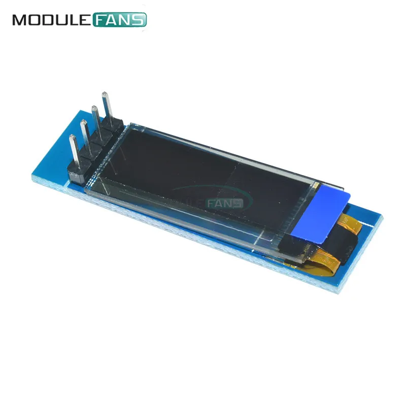 0,91 ''0,91 дюйма белый цвет подсветки 128x32 IIC IEC OLED ЖК-дисплей модуль для Arduino SSD1306 Драйвер IC DC 3,3 V 5V PIC DIY