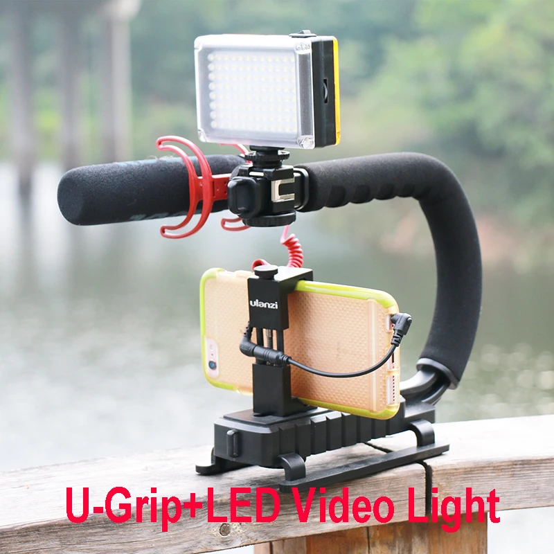 Ulanzi 96 LED Video Light with Battery Filters Hotshoe Photo Lighting on Camera for Canon Nikon Sony Camcorder DV DSLR