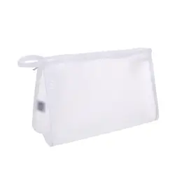 Новый стиль 1 шт. портативная косметичка Водонепроницаемый EVA макияж сумки полупрозрачные сетки хранения дорожная сумка