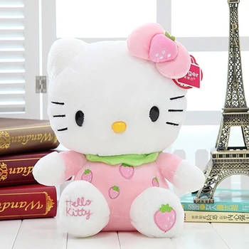 

Free shipping!Strawberry Hello Kitty Cat plush toys, children's gifts, gifts girlfriend