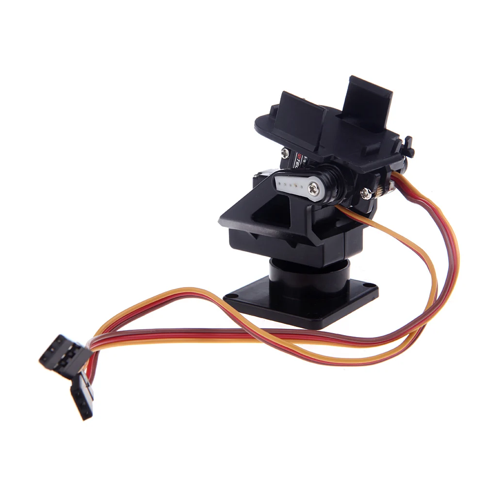 

Plastic PT Kit Pan Tilt Camera Platform Anti-Vibration Mount for FPV RC