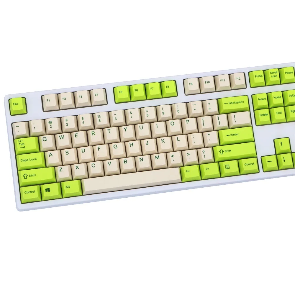 Шампанское keycap 108/137 клавиши PBT Вишневый профиль краситель сублимированный MX