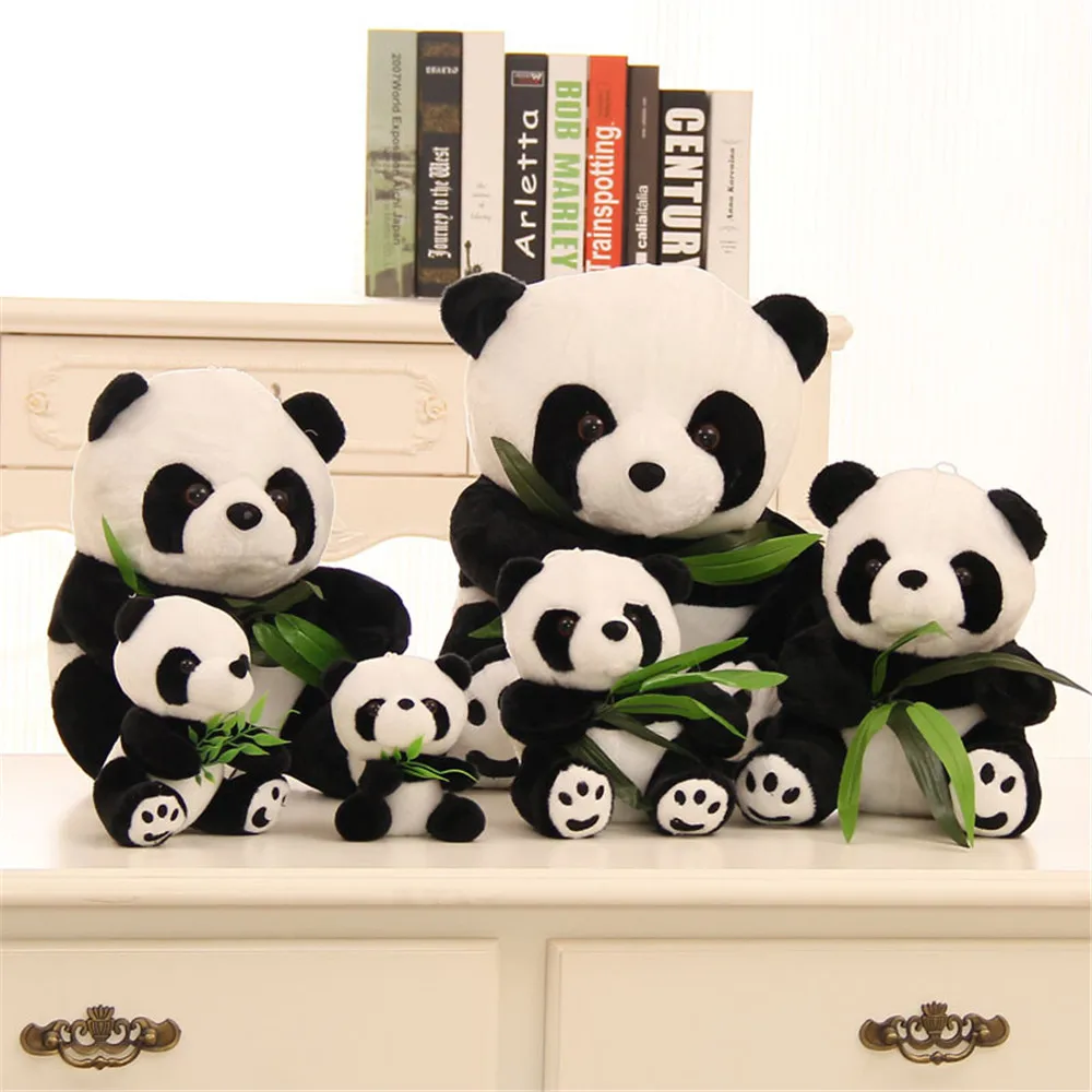Super cute enough simulation giant panda doll large plush toy panda