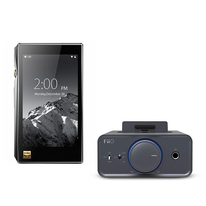 Комплект продажи FiiO Портативный высокого разрешения музыкальный плеер X5 MKIII с