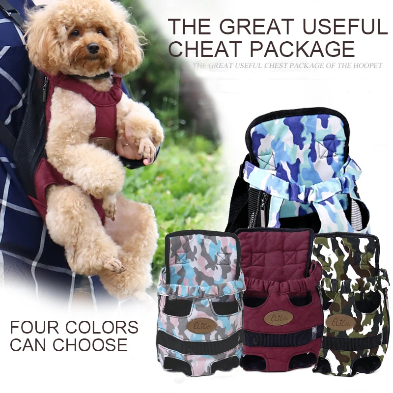 

3 Size Pet Carrier Backpack Adjustable Pet Front Cat Dog Carrier Backpack Travel Bag Legs Out Easy-Fit for Traveling Hiking