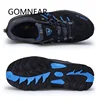 GOMNEAR Sneakers Hiking Shoes Men Outdoor Fishing Trekking Shoes Waterproof Tourism Camping Sports Hunting Shoes Leather Boots ► Photo 3/6