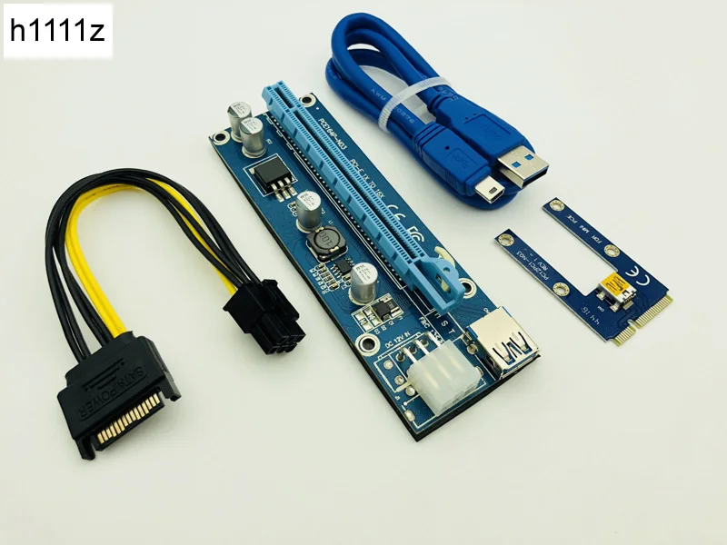 60 см USB 3 0 Mini PCI E к PCIe Riser Express 16x расширитель Райзер адаптер карты Райзера SATA 6