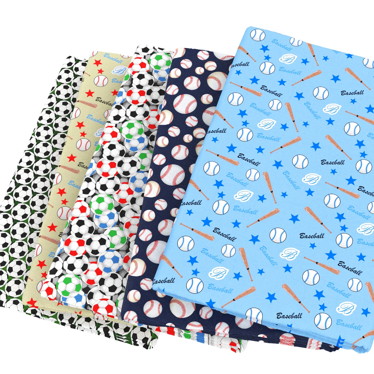 Давид аксессуары 50*145 см футбольные баскетбольные мячи хлопок ткань для ткани Дети Домашний текстиль шитье Тильда кукольная ткань, c4145