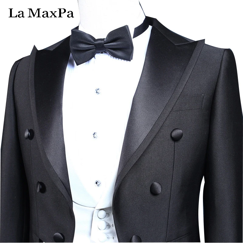 La Maxpa Veste Pantalon Gilet Nouveaux Hommes Costume