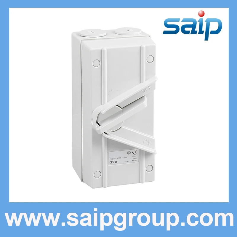 

Exquisite Industrial Use Electrical Isolating Switch (SP-335 ) IP66 / Conform to International Standards