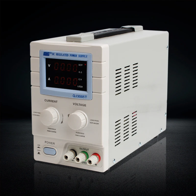 

QJ3005T Variable Linear Input Voltage 110V AC DC LED Digital Voltage Regulators Power Supply,adjustable 0-30V 0-5A power supply