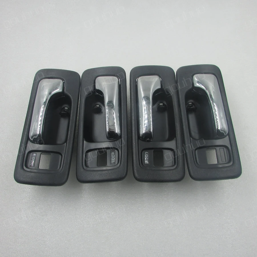 

A Set 4PCS Interior inside handle Car Door Handle For Honda Accord 2.0 CB7 90-93