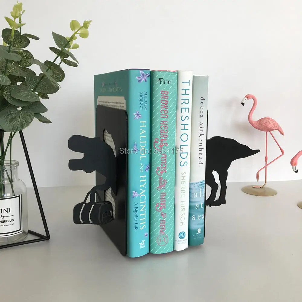 Dinosaur Book ends Bookstand 