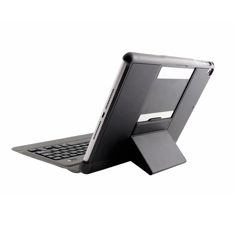 Ультра тонкий беспроводной Bluetooth клавиатура Стенд кожаный защитный чехол для iPad 9