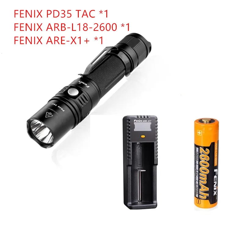 Бесплатная доставка Fenix PD35TAC 1000 люмен PD35 TAC Cree XP L светодиодный фонарь тактический +