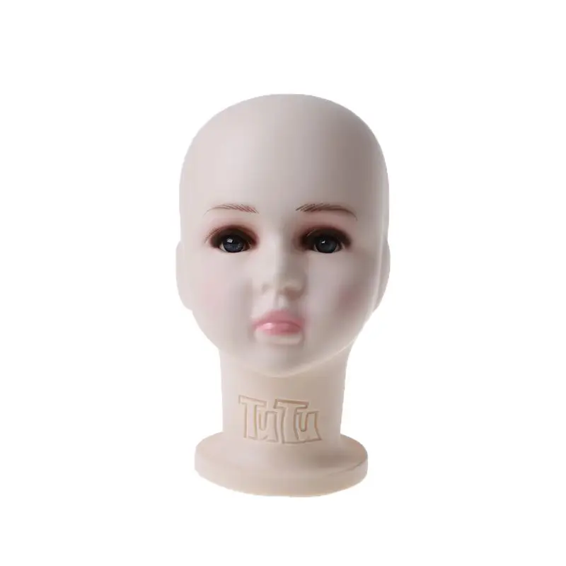 

Medium Size 1PC Children Mannequins Manikin Head Wig Hats Mould Show Stand Model Display