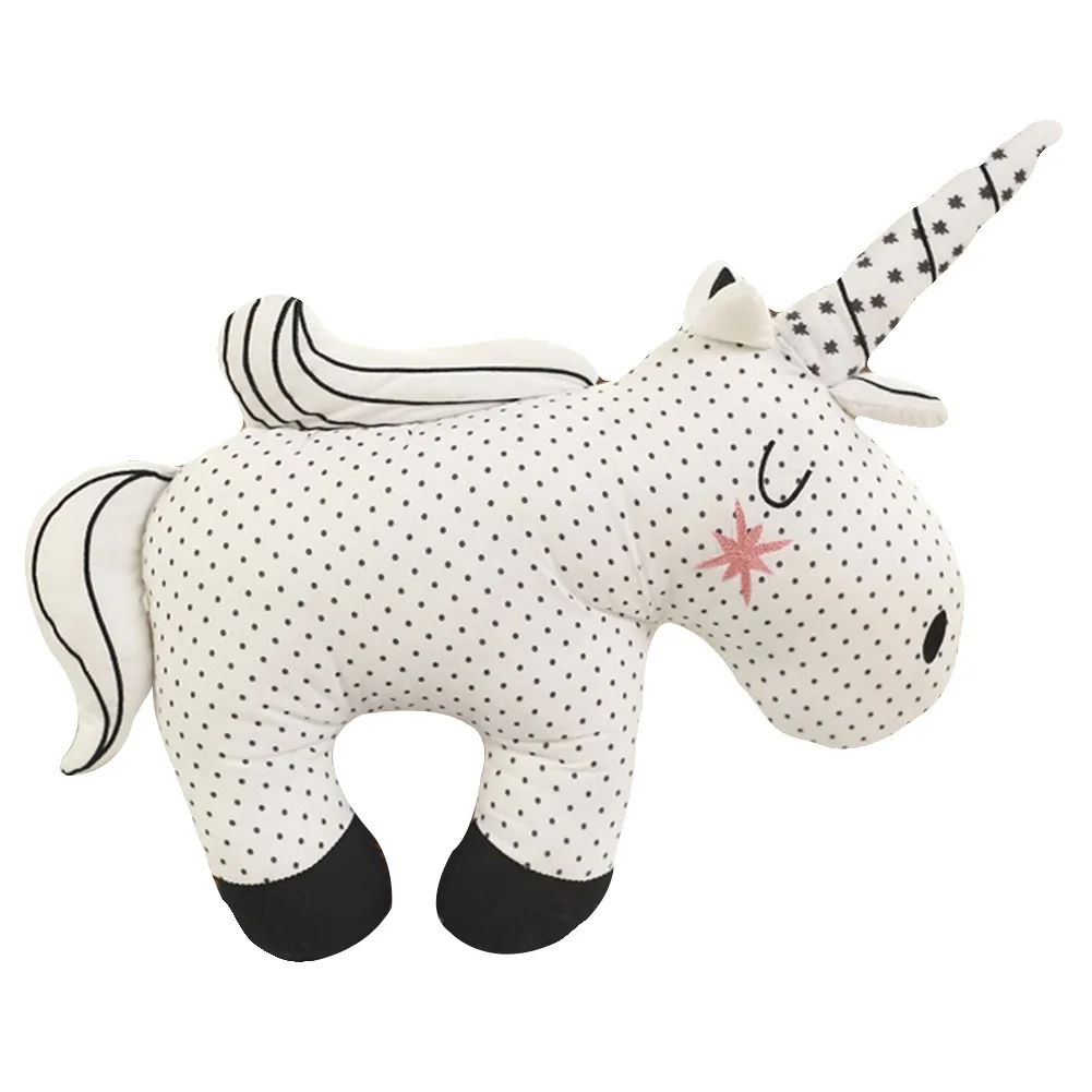 

Nordic Style Rabbit Unicorn Bear Pillow Cushion Toys, Cotton Animal Plush Toys, Children's Toys, Baby Room Decoration