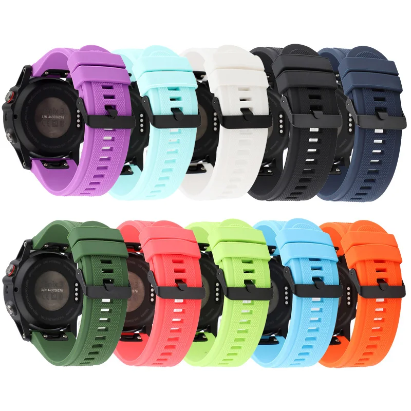 Фитнес браслет Laforuta для Garmin Fenix 5X 5 5S Plus 3 3HR D2 S60 быстросъемный силиконовый ремешок