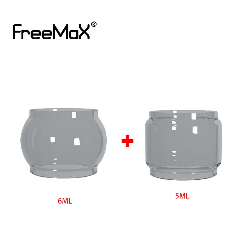 

2Pcs/Pack Freemax Mesh pro Pyrex Replacement Glass Tube 5ml&6ml fit Freemax Mesh Pro Subohm Tank Electronic Cigarette part