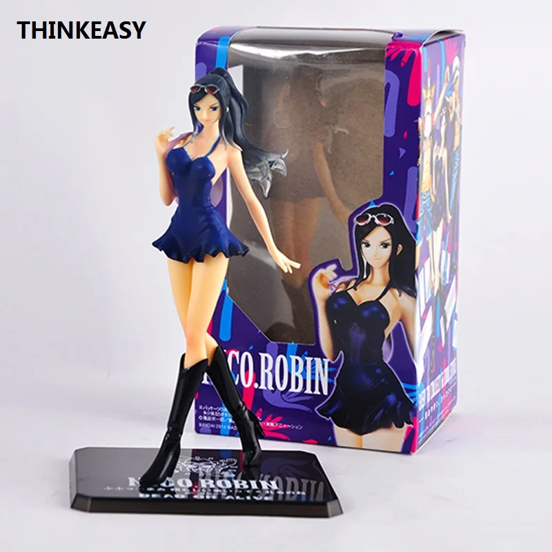 

THINKEASY ONEPIECES 17cm Boxed NICO ROBIN 2 YEARS Later BJD Figure Model Toys
