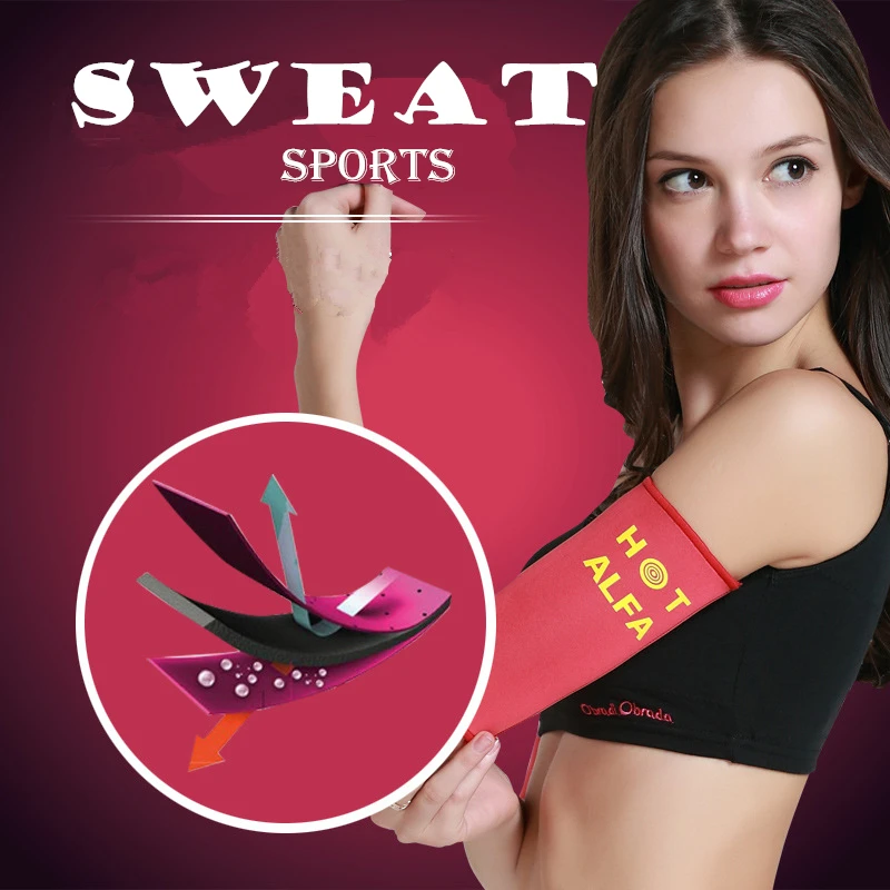 

Arm Slimming Shaper Arm Sweat Sauna Fitness Weight Loss Bodybuilding Arm Supports Warmer Thin Beauty Shaper Binder