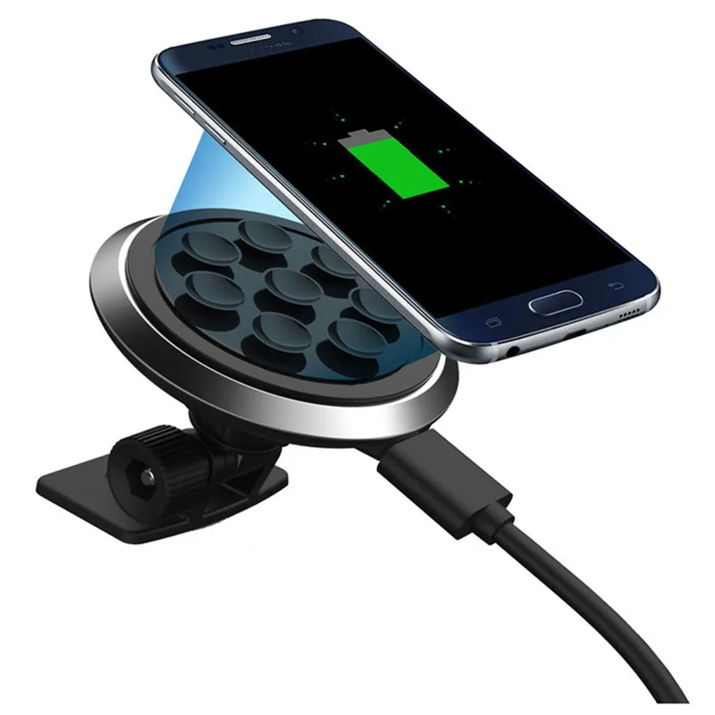Qi wireless car charger for iPhone X 8 7 6 6s plus universal charging
