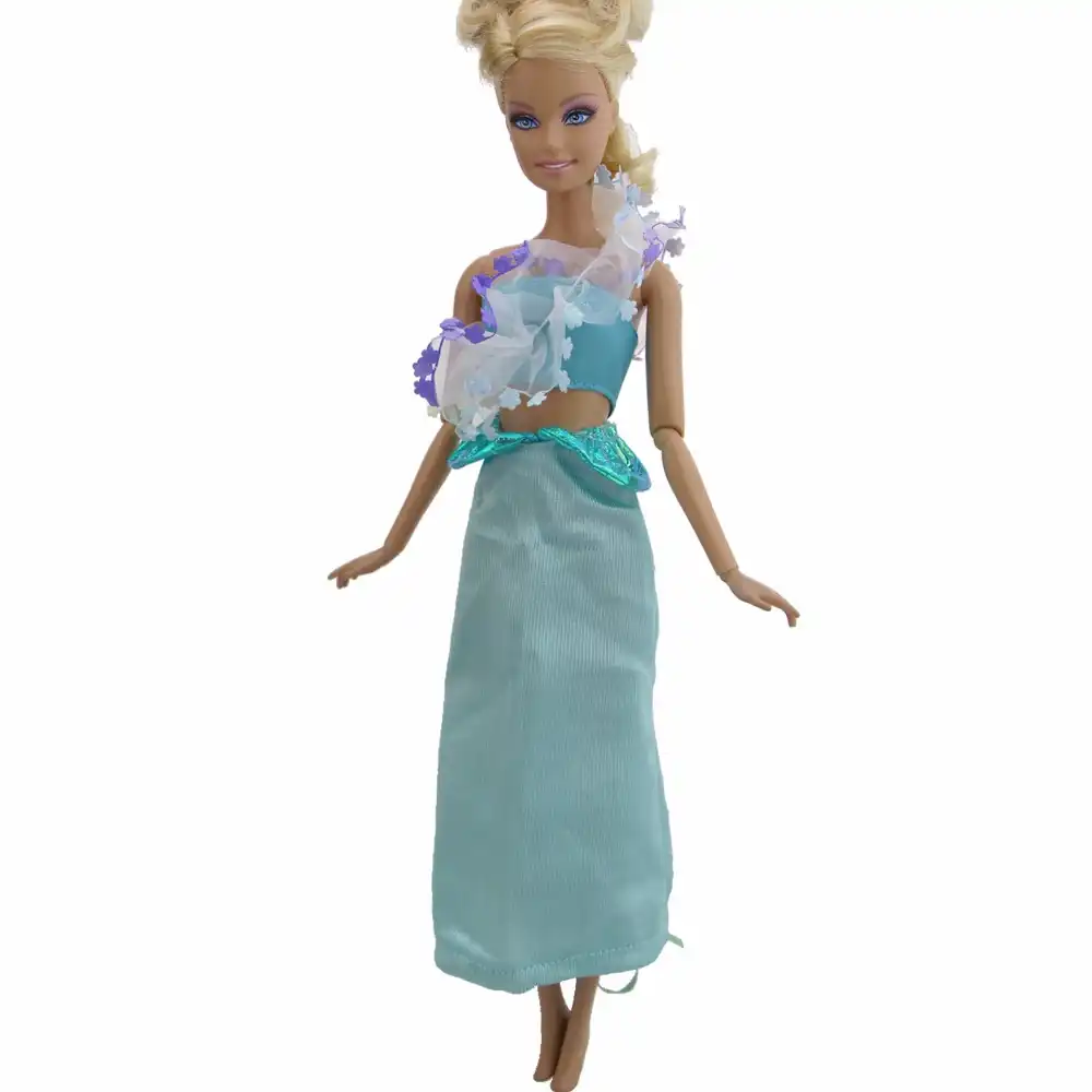 blue mermaid barbie