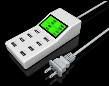 

free shipping USB charger universal charger have 8 USB port