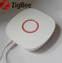 Work with Aamazon Alexa Zigbee Wireless Remote Control Host for Smart Home Control Lights Camera Curtain security Sensors