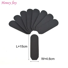 20 шт заправка/замена#150 зернистая шлифовальная ткань файлы для Pro 26,2 см(L) Двухсторонняя Нержавеющая сталь педикюр, уход за ногами ног рашпиль