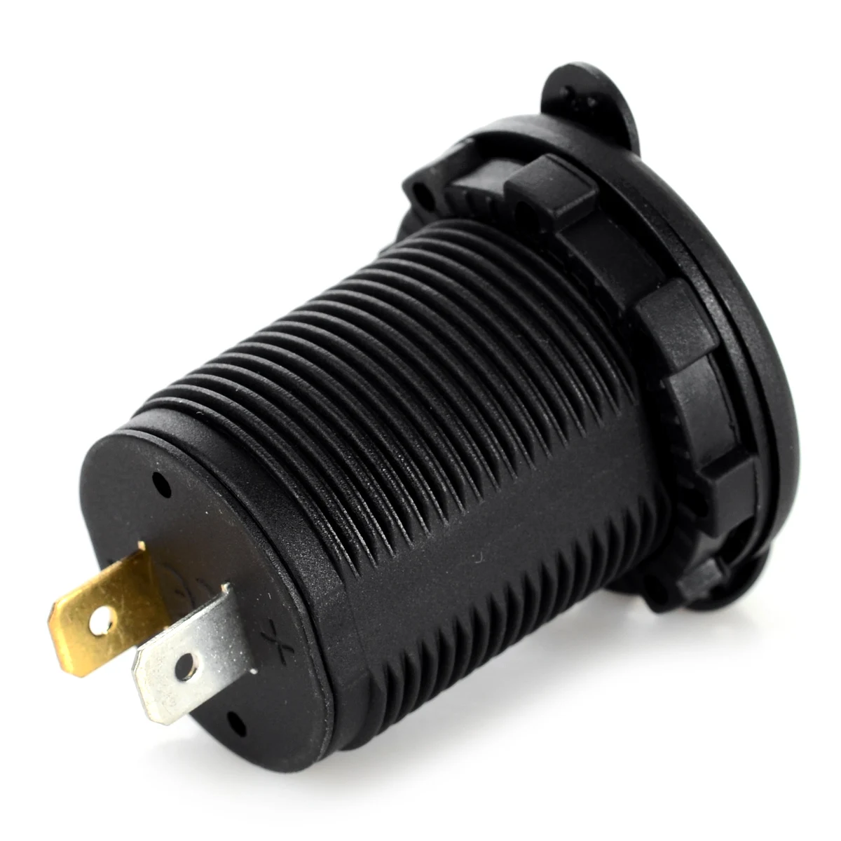 DC 12~ 24 V 3.1A DIY автомобильное USB зарядное устройство водонепроницаемое двойной зарядное устройство USB адаптер с синим светом для автомобиля Motocylcye лодки