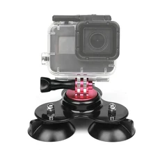 Низкий угол серфинга присоске Штатив для GoPro Hero 7 5 6 4 Yi 4 K SJCAM SJ5000 Экен H9 Камера принадлежности для серфинга