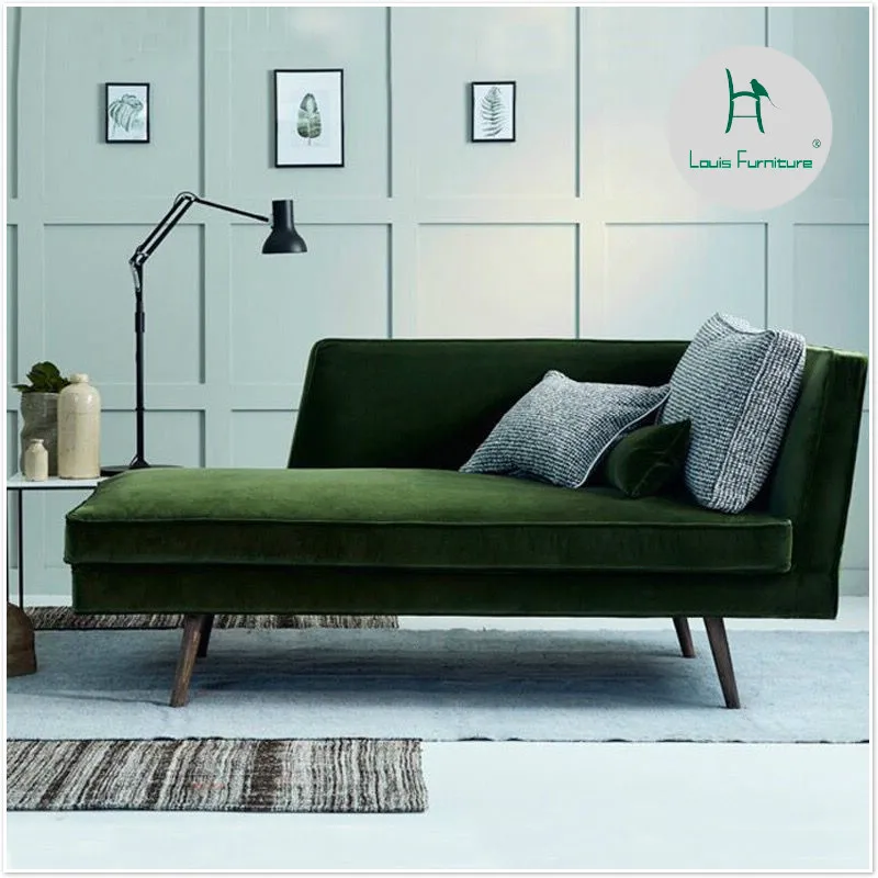 Us 517 9 Louis Fashion Living Room Sofas Nordic Modern Minimalist Bedroom Chair Fabric In Living Room Sofas From Furniture On Aliexpress