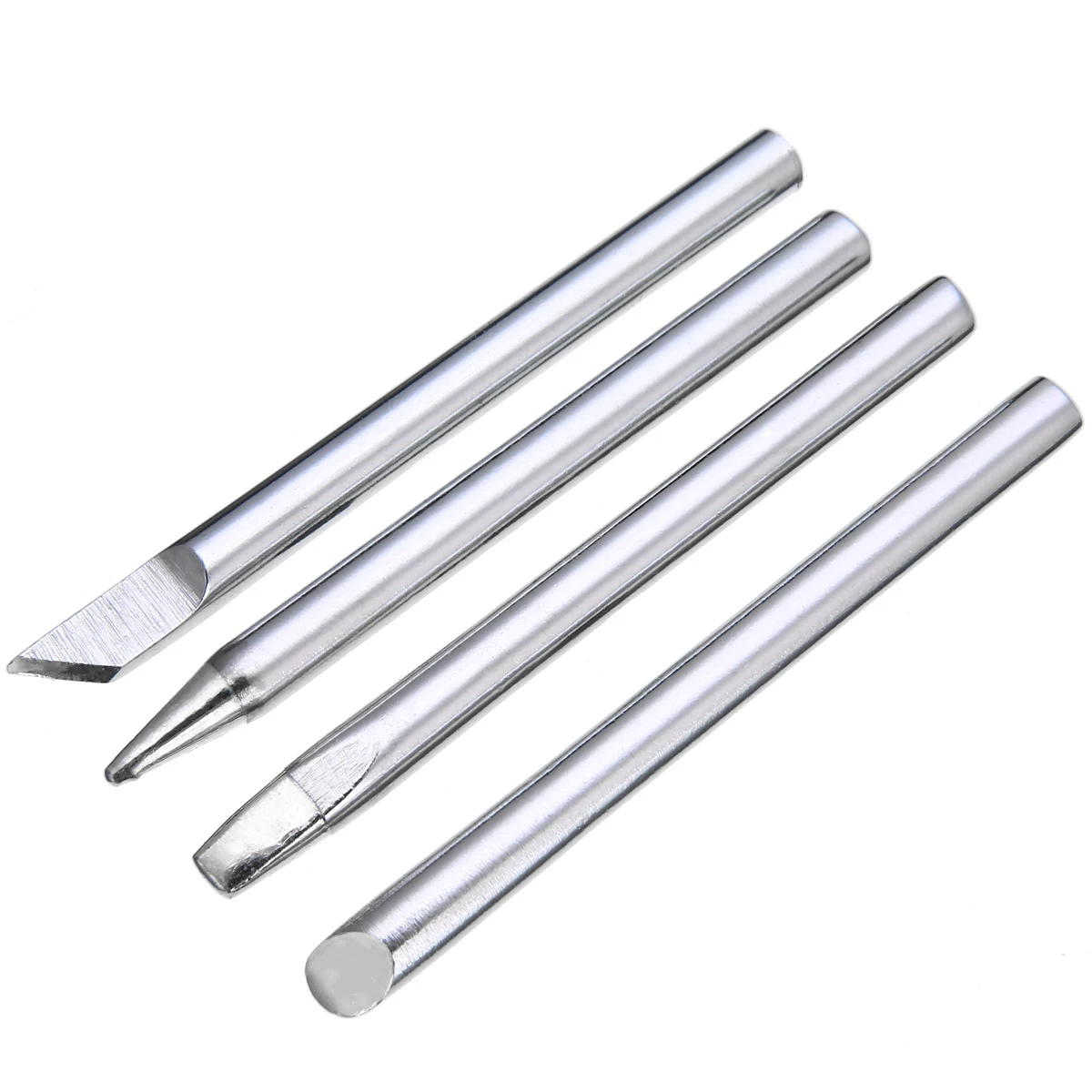 4pcs 60W Soldering Iron Tip Head Screwdriver Replaceable 5.5mm Shank Electric Welding Iron Heads For Solder Irons Mayitr