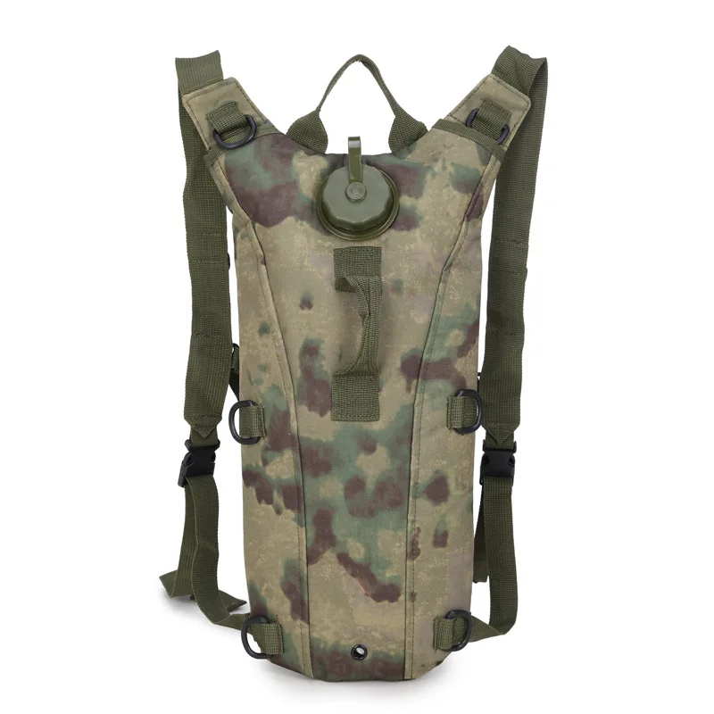 Military Bottle Pouch Tactical Hydration Backpack Water Bag Outdoor