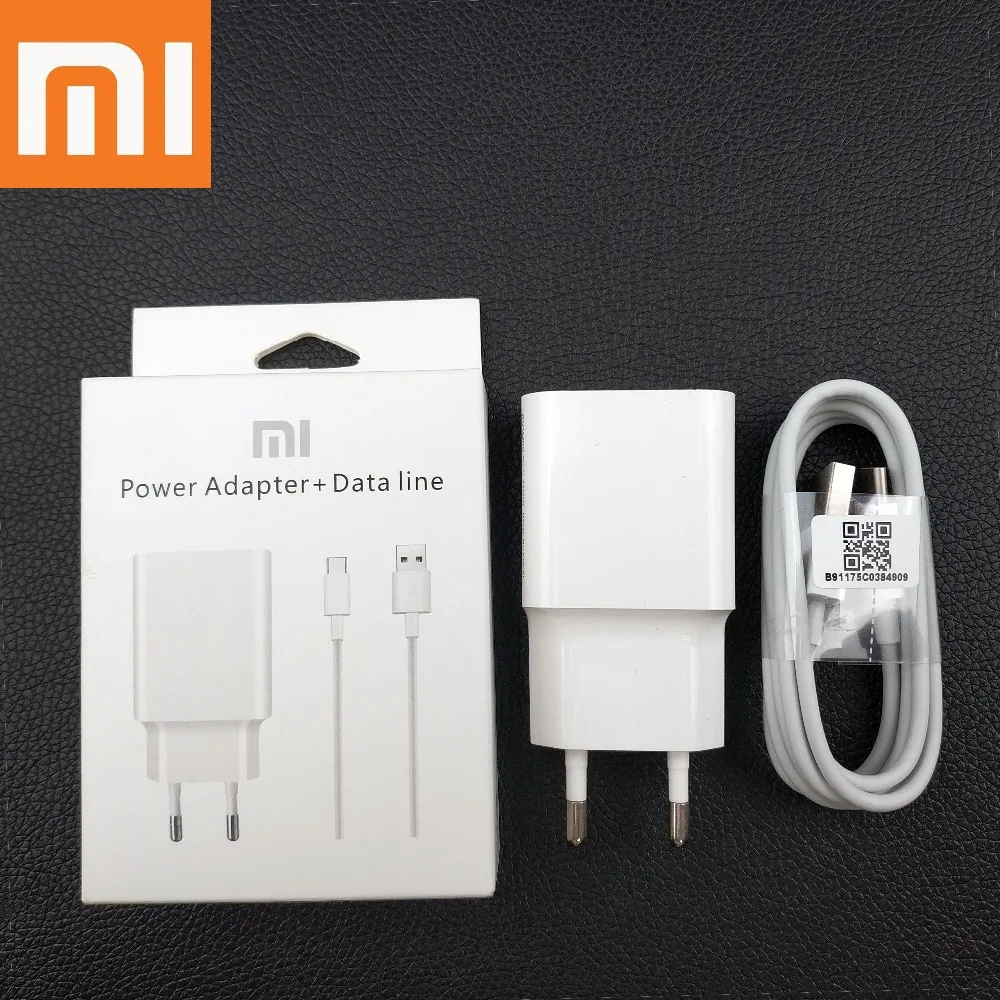 Xiaomi mi 8 lite зарядное устройство оригинальный qc 3 0 быстрого 12 v 1.5a 9 2a eu адаптер